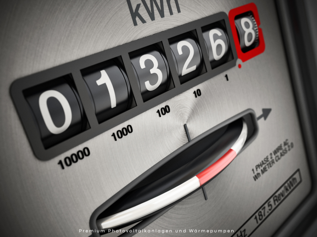 Stromzähler (1080 x 810 px) Hier ist ein SDrehstromzähler zu sehen.